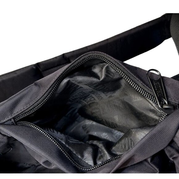 Steve Madden Black Casual Water Resistant Polyester Backpack (MM-066) 22"x18" - Picture 5 of 12